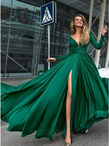 Sexy Prom Dresses A-lin Floor-length Long Prom Dress/Evening Dress JKL321