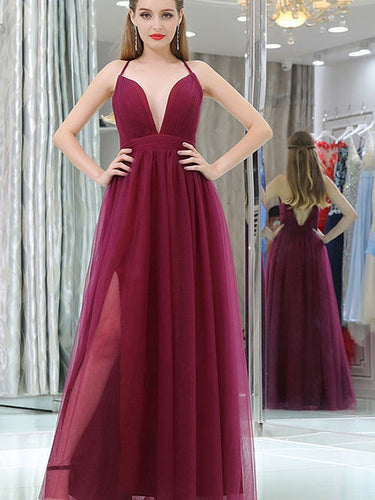 Cheap Prom Dresses Halter A-line Floor-length Sexy Prom Dress/Evening Dress JKL329