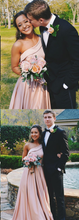 Chic Prom Dresses One Shoulder Sweep/Brush Train Sexy Prom Dress/Evening Dress JKL333|Annapromdress