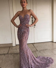 Sexy Prom Dresses Sweetheart Trumpet/Mermaid Short Train Prom Dress/Evening Dress JKL346|Annapromdress