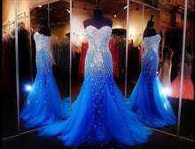 Luxury Prom Dresses Sweetheart Sequins Sheath/Column Sexy Prom Dress/Evening Dress JKL350