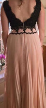 Chic Prom Dresses V-neck Floor-length Lace Sexy Prom Dress/Evening Dress JKL367