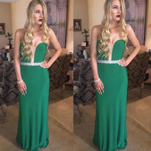 Chic Prom Dresses Sheath/Column Sweetheart Sexy Prom Dress/Evening Dress JKL369