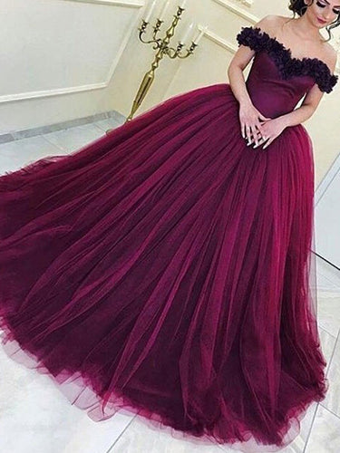 Beautiful Prom Dresses Ball Gown Floor-length Sexy Prom Dress/Evening Dress JKL382