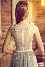 Sexy Prom Dresses A-line Floor-length V-neck Chic Prom Dress/Evening Dress JKL387