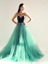 Cheap Prom Dresses Spaghetti Straps Hunter Green Sexy Prom Dress/Evening Dress JKL390