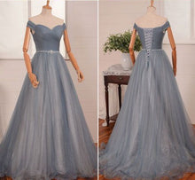 Beautiful Prom Dresses Off-the-shoulder Floor-length Sexy Prom Dress/Evening Dress JKL402