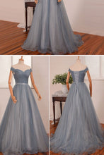 Beautiful Prom Dresses Off-the-shoulder Floor-length Sexy Prom Dress/Evening Dress JKL404