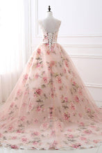 Beautiful Prom Dresses Ball Gown Pearl Pink Chic Prom Dress/Evening Dress JKL408