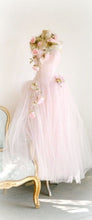Cheap Prom Dresses Strapless Ankle-length Tulle Pink  Prom Dress/Evening Dress JKL410