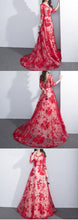 Beautiful Prom Dresses Off-the-shoulder Floor-length Sexy Prom Dress/Evening Dress JKL415