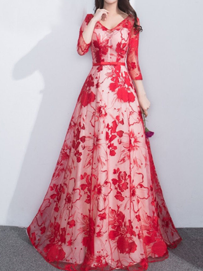red prom dress train Red Sequins Mermaid Off the Shoulder Long Prom Dresses With Train, MP1052