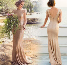 Sexy Prom Dresses Sheath/Column Short Train Sequins Prom Dress/Evening Dress JKL439