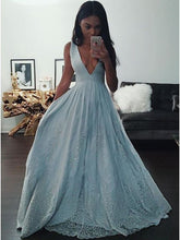 Beautiful Prom Dresses A-line Short Train Lace Prom Dress/Evening Dress JKL447