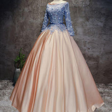 Beautiful Prom Dresses Scoop Sexy Ball Gown Prom Dress Lace Evening Dress JKL481
