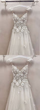 Chic Prom Dresses Spaghetti Straps Floor-length Sexy Long Prom Dress JKL520