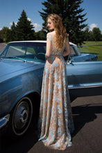 Beautiful Prom Dresses Scoop Floor-length Appliques Tulle Sexy Prom Dress JKL551