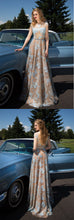 Beautiful Prom Dresses Scoop Floor-length Appliques Tulle Sexy Prom Dress JKL551