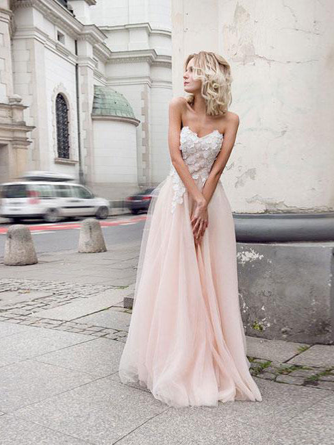 Chic Prom Dresses A line Sweetheart Floor Length Lace Long Prom Dress Anna PromDress Chic Prom Dresses A line Sweetheart Floor Length Lace Long Prom Dress Anna PromDress