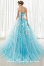 Long Prom Dresses Sweetheart Sweep Train Appliques Beautiful Prom Dress Sexy Evening Dress JKL590
