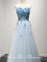 Beautiful Prom Dresses A Line Floor-length Sweetheart Long Prom Dress JKL594