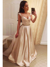 Long Prom Dresses Off-the-shoulder Aline Rhinestone Floor-length Chic Prom Dress JKL608