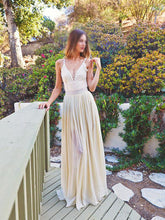 Cheap Prom Dresses Spaghetti Straps A-line Floor-length Long Lace Chic Prom Dress JKL705