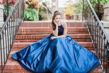 Sexy Prom Dresses Halter Aline Sweep Train Rhinestone Beautiful Prom Dress JKL731