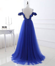 Beautiful Prom Dresses A-line Spaghetti Straps Sexy Prom Dress Long Evening Dress JKL760|Annapromdress
