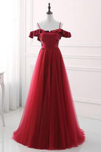 Beautiful Prom Dresses A-line Spaghetti Straps Sexy Prom Dress Long Evening Dress JKL760|Annapromdress