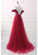 Beautiful Prom Dresses A-line Spaghetti Straps Sexy Prom Dress Long Evening Dress JKL760|Annapromdress
