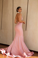 Mermaid Prom Dresses High Neck Trumpet Beautiful Prom Dress Sexy Evening Dress JKL921|Annapromdress