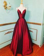 Cheap Prom Dresses A-line Spaghetti Straps Simple Prom Dress Long Evening Dress JKL941|Annapromdress