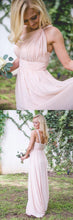 Cheap Prom Dresses One Shoulder A-line Ruffles Chiffon Long Prom Dress JKL945|Annapromdress