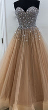 Chic Prom Dresses Sweetheart A line Beading Prom Dress Sexy Evening Dress JKL987|Annapromdress