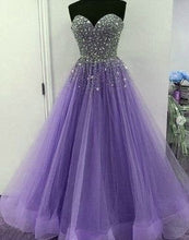 Chic Prom Dresses Sweetheart A line Beading Prom Dress Sexy Evening Dress JKL987|Annapromdress