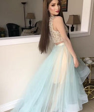 High Low Homecoming Dress Bateau Rhinestone Short Prom Dress Party Dress JKS020|Annapromdress