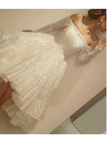 2017 Homecoming Dress Off-the-shoulder Asymmetrical Short Prom Dress Party Dress JKS032