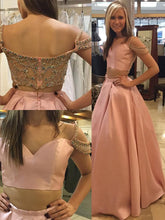 Beautiful Prom Dresses Two Pieces Long Prom Dress/Evening Dress JKS099