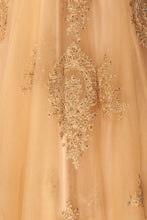 Beautiful Prom Dresses A-line Sweetheart Gold Lace-up Prom Dress/Evening Dress JKS121