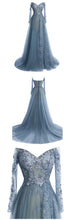 Lavender Prom Dresses Sweep/Brush Train Off-the-shoulder Sexy Prom Dress/Evening Dress JKS122