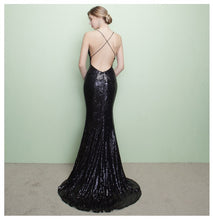 Black Prom Dresses Spaghetti Straps Sheath/Column Short Train Sexy Prom Dress/Evening Dress JKS161