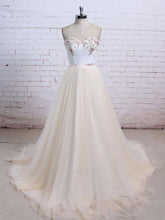 Sexy Wedding Dresses Ball Gown Sweep/Brush Train Lace Bridal Gown JKS250