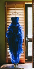 Chic Wedding Dresses A-line Strapless Short Train Royal Blue Long Bridal Gown JKS264