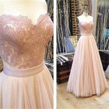 Cheap Wedding Dresses Sweetheart Blush Bowknot Tulle with Lace JKW004|Annapromdress