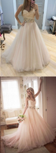 Romantic Wedding Dresses Cheap Sweetheart Floor-length Sequins Tulle JKW021|Annapromdress