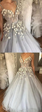 Chic Wedding Dresses Sexy Spaghetti Straps Silver Beading Tulle Bridal Gown JKW088