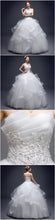 Ball Gown Wedding Dresses Strapless Floor-length Royal Blue Bridal Gown JKW094