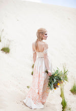 Beautiful Wedding Dresses A-line Off-the-shoulder Lace Chiffon Short Bridal Gown JKW159