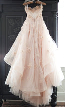 Beautiful Wedding Dresses Aline Sweetheart Hand-Made Flower Chic Bridal Gown JKW188|Annapromdress